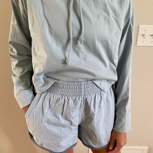 Everlane Retro Short/Hoodie set